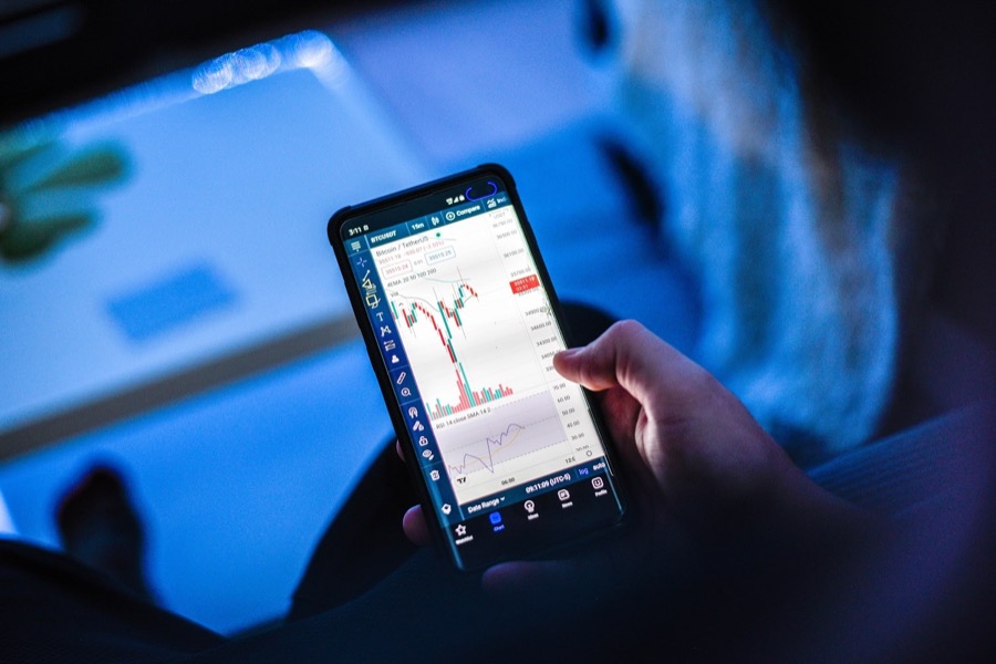 Mobil trade ekranı